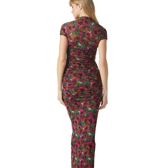 Misa Marilyn Mesh Flora Dress - Picture 2 of 14